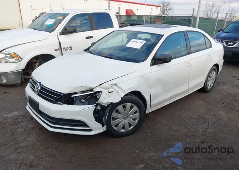 2015 Volkswagen Jetta 2.0L S from USA, damaged, VIN 3VW1K7AJ9FM406229